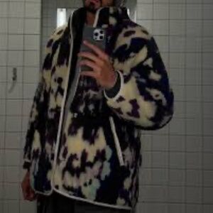 Isabel Marant Etoile Multicolor Sherpa Fleece Sweater